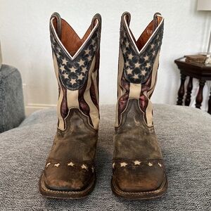 Dan Post Women’s Liberty Cowboy Square Toe Cowgirl Boots